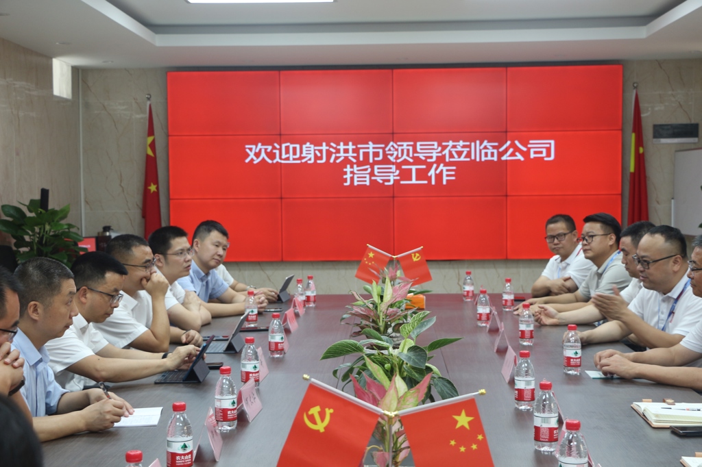 射洪市副市长于开率队赴德阳科创孵化园四川赋能飞迅科技服务有限公司考察学习数字经济人工智能AI数据标注